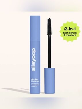 NWT. alleyoop Go the Distance Lengthening & Strengthening Tubing Mascara - Black